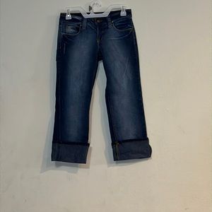Capri blue jean pants by Paris Blues size 1